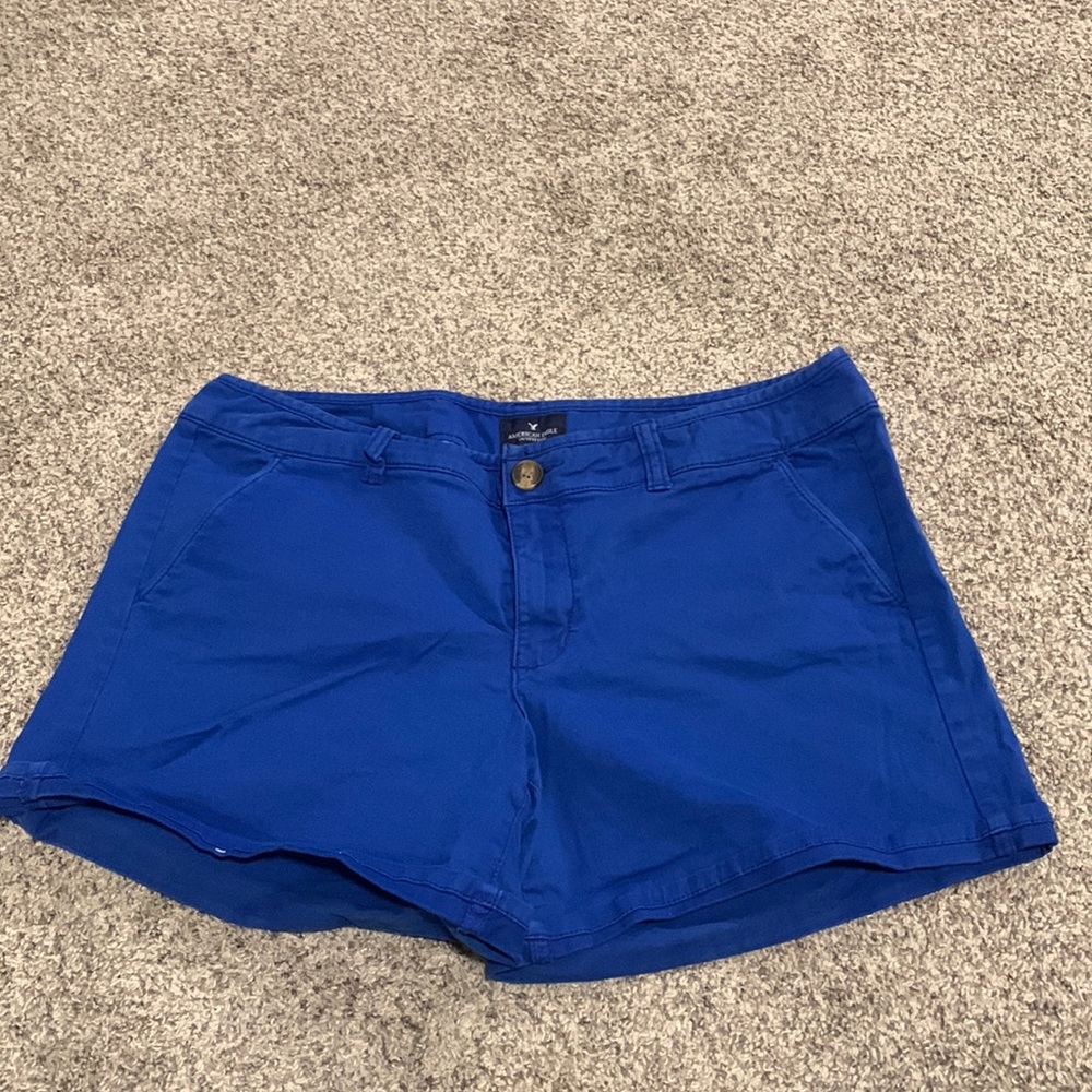 Cobalt blue american eagle midi short